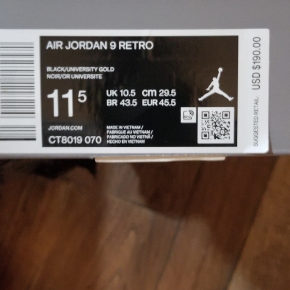 Air Jordan 9 retro